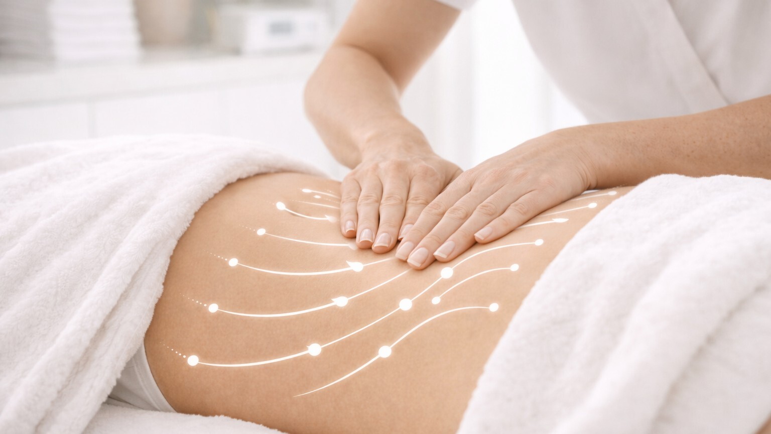 Massage drainage lymphatique